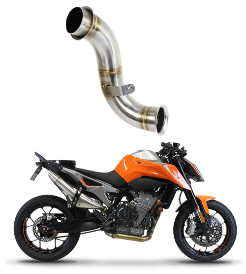 KTM 890 DUKE / DUKE R Exhaust Cat Eliminator DECAT 2020 - 2023