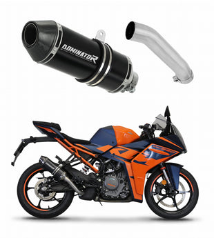 KTM RC 390 2022 - 2024 Exhaust Silencer Muffler HP3 BLACK + db killer