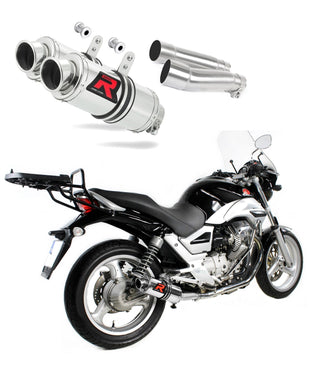Moto Guzzi BREVA ie 750 2003 - 2009 Exhaust Silencer Muffler GP1 + dB killer medium
