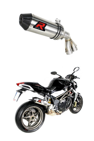 MV Agusta BRUTALE 990R 2009 - 2013 Exhaust Silencer Muffler HP3 + dB killer medium