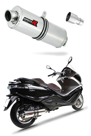 Piaggio X10 125 2012 - 2016 Exhaust Silencer Muffler OV + dB killer medium