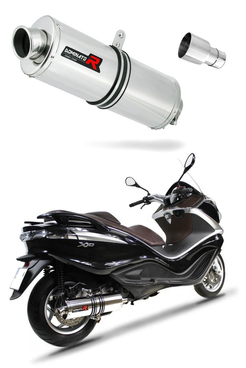 Piaggio X10 125 2012 - 2016 Exhaust Silencer Muffler OV + dB killer medium