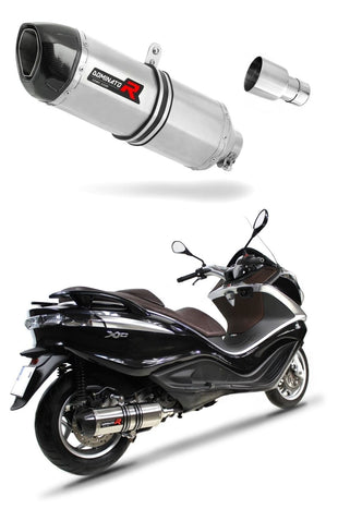 Piaggio X10 125 2012 - 2016 Exhaust Silencer Muffler HP1 + dB killer medium