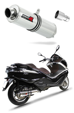 Piaggio X10 125 2012 - 2016 Exhaust Silencer Muffler ST + dB killer medium