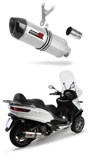 Piaggio MP3 500 2008 - 2022 Exhaust Silencer Muffler HP1 + dB killer medium