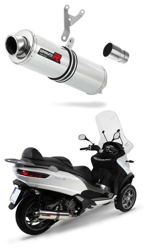 Piaggio MP3 500 2008 - 2022 Exhaust Silencer Muffler ST + dB killer medium