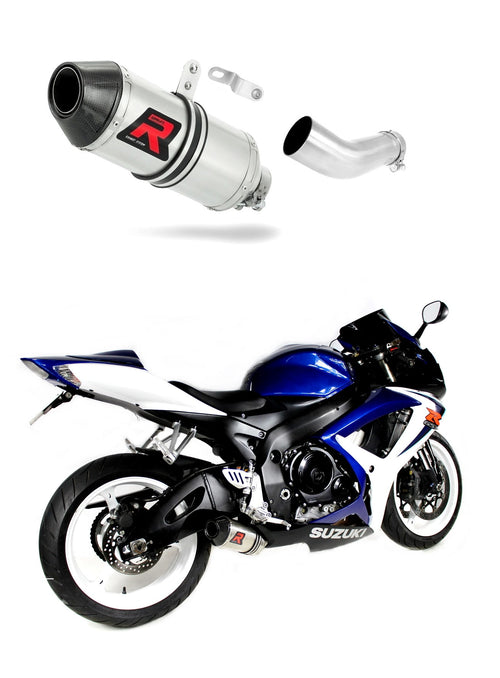 Suzuki GSXR 600 K6 K7 2006 - 2007 Exhaust Silencer Muffler HP3 + dB killer medium