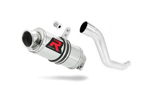 Suzuki XF 650 Freewind 1997 - 2003 Exhaust Silencer Muffler GP1 + dB killer medium