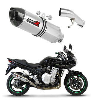 Suzuki GSF 650 BANDIT N / S 2007 - 2016 Exhaust Silencer Muffler HP1 + dB killer medium