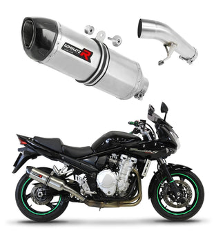 Suzuki GSF 1250 N / S BANDIT 2007 - 2016 Exhaust Silencer Muffler HP1 + dB killer medium