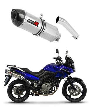 Suzuki DL 650 V-Strom 2004 - 2006 Exhaust Silencer Muffler HP1 + dB killer medium