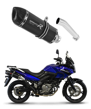 Suzuki DL 650 V-Strom 2004 - 2006 Exhaust Silencer Muffler HP1 BLACK + dB killer medium