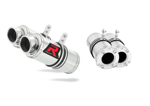 Suzuki TL 1000 S 1997 - 2000 Exhaust Silencer Muffler GP1 + dB killer medium