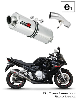 Suzuki GSXF 650 2007 - 2016 EU Approved Exhaust Silencer OV