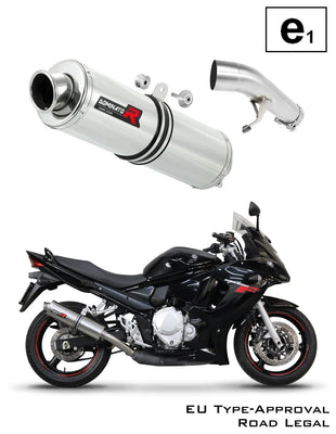 Suzuki GSXF 650 2007 - 2016 EU Approved Exhaust Silencer ST