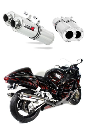 Suzuki GSXR 1300 Hayabusa 1999 - 2007 Exhaust Silencer Muffler ST + dB killer medium
