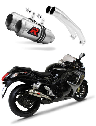 Suzuki GSXR 1300 Hayabusa 2008 - 2019 Exhaust Silencer Muffler GP + dB killer medium