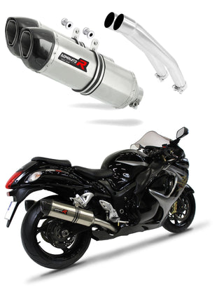 Suzuki GSXR 1300 Hayabusa 2008 - 2019 Exhaust Silencer Muffler HP1 + dB killer medium