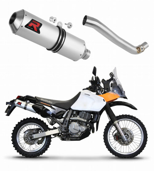 Suzuki DR 650 SE / S 1996 - 2024 Exhaust Silencer Muffler MX + dB killer medium