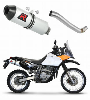 Suzuki DR 650 SE / S 1996 - 2024 Exhaust Silencer Muffler MX2 + dB killer medium