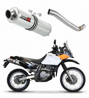 Suzuki DR 650 SE / S 1996 - 2024 Exhaust Silencer Muffler ST + dB killer medium