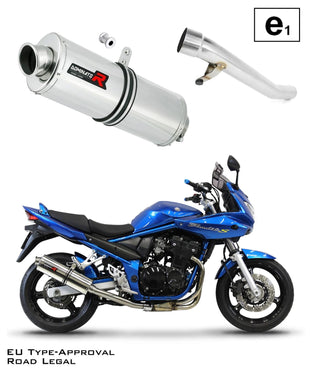 Suzuki GSF 650 S BANDIT EU Approved Exhaust Silencer OVAL 2005 - 2006