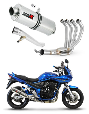 Suzuki GSF 650 BANDIT N / S 2005 - 2006 Full Exhaust System Collector Silencer OV + dB killer medium