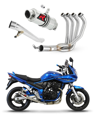 Suzuki GSF 650 BANDIT N / S 2005 - 2006 Full Exhaust System Collector Silencer GP1 + dB killer medium