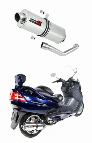 Suzuki BURGMAN 400 1998 - 2002 Exhaust Silencer Muffler OV + dB killer medium