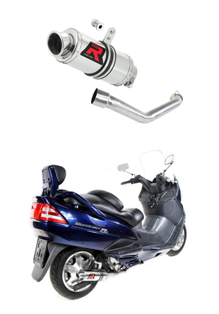 Suzuki BURGMAN 400 1998 - 2002 Exhaust Silencer Muffler GP1 + dB killer medium