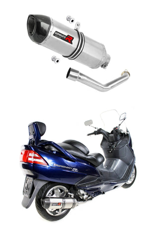 Suzuki BURGMAN 400 1998 - 2002 Exhaust Silencer Muffler HP1 + dB killer medium