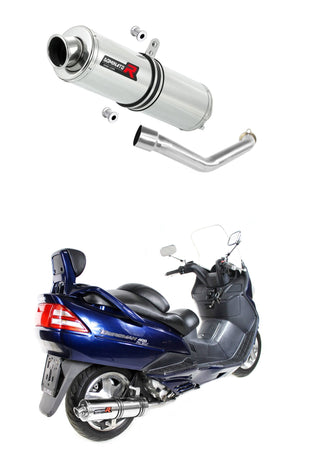Suzuki BURGMAN 400 1998 - 2002 Exhaust Silencer Muffler ST + dB killer medium