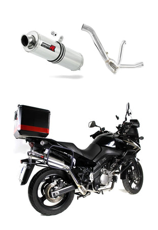 Suzuki DL 650 V Strom 2007 - 2011 Exhaust Silencer Muffler ST + dB killer medium