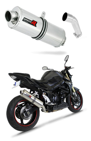 Suzuki GSR 750 2011 - 2016 Exhaust Silencer Muffler OV + dB killer medium