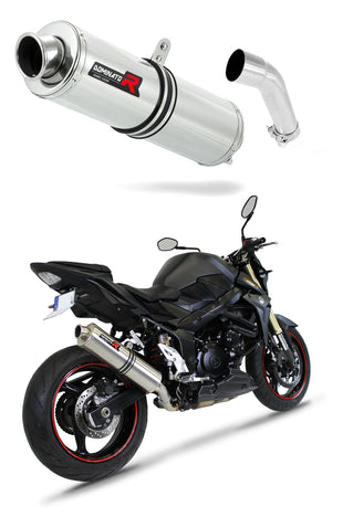 Suzuki GSR 750 2011 - 2016 Exhaust Silencer Muffler ST + dB killer medium