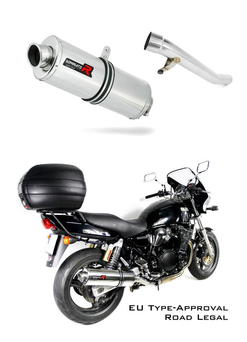 Suzuki GSX 750 INAZUMA EU Approved Exhaust Silencer OVAL 1998 - 2003