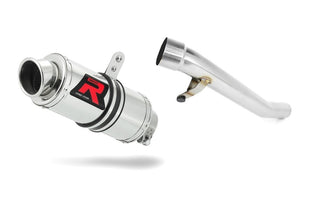 Suzuki GSX 1200 INAZUMA 1999 - 2000 Exhaust Silencer Muffler GP1 + dB killer medium