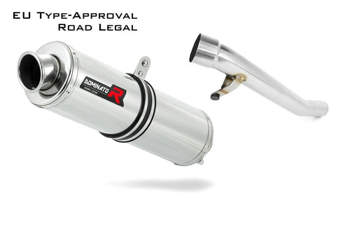 Suzuki GSX 1200 INAZUMA EU Approved Exhaust Silencer ROUND 1999 - 2000