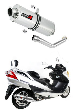 Suzuki BURGMAN 400 2003 - 2006 Exhaust Silencer Muffler OV + dB killer medium