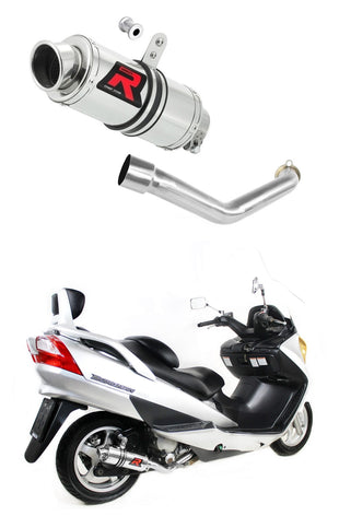 Suzuki BURGMAN 400 2003 - 2006 Exhaust Silencer Muffler GP1 + dB killer medium