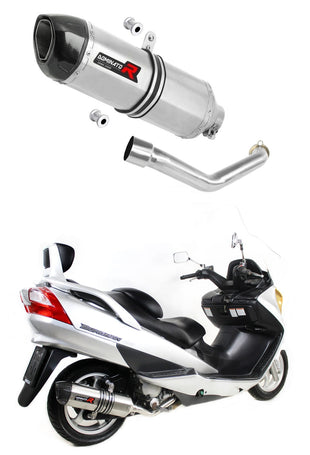 Suzuki BURGMAN 400 2003 - 2006 Exhaust Silencer Muffler HP1 + dB killer medium