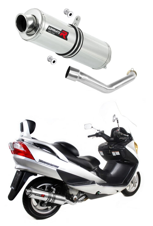 Suzuki BURGMAN 400 2003 - 2006 Exhaust Silencer Muffler ST + dB killer medium