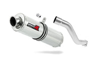 Suzuki DR 750 S / BIG RIGHT SIDE Exhaust Silencer Muffler ST + dB killer medium