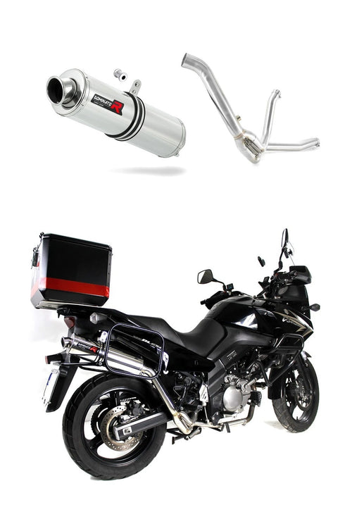 Suzuki DL 650 V-Strom / XT 2012 - 2016 Exhaust Silencer Muffler ST + dB killer medium