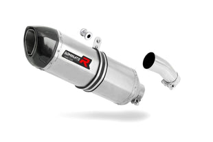 Suzuki BURGMAN 650 2002 - 2012 Exhaust Silencer Muffler HP1 + dB killer medium