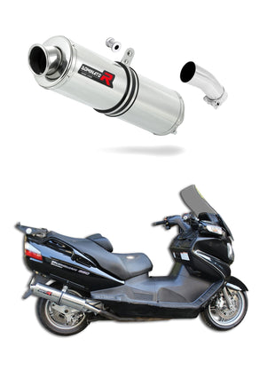 Suzuki BURGMAN 650 2002 - 2012 Exhaust Silencer Muffler ST + dB killer medium