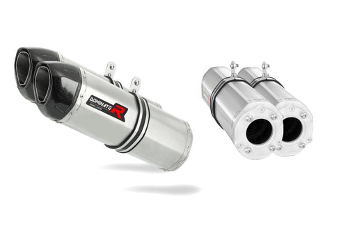 Suzuki SV 1000 S 2003 - 2007 Exhaust Silencer Muffler HP1 + dB killer medium