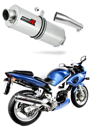 Suzuki SV 650 S 1999 - 2002 Exhaust Silencer Muffler OV + dB killer medium