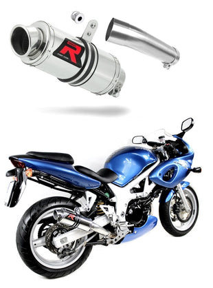 Suzuki SV 650 S 1999 - 2002 Exhaust Silencer Muffler GP1 + dB killer medium