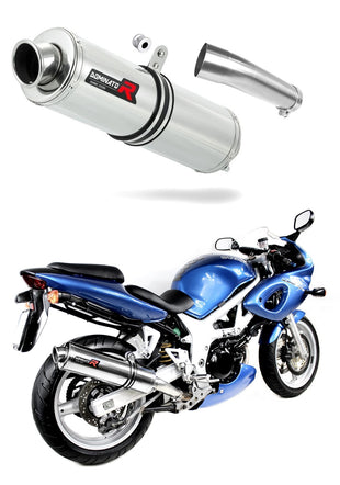 Suzuki SV 650 S 1999 - 2002 Exhaust Silencer Muffler ST + dB killer medium